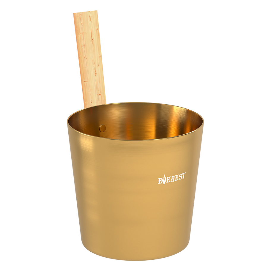 Шайка Эверест алюминий 5л (Gold (TG-51))